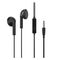 Наушники внутриканальные Borofone BM40, Jack 3.5мм, 1.2 м, цвет: черный-1